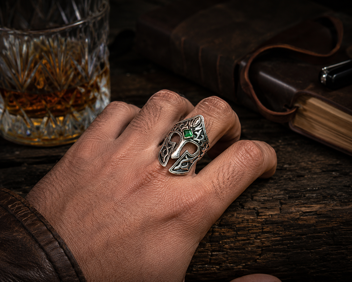 The Spartan Warrior: 925 Sterling Silver Ring