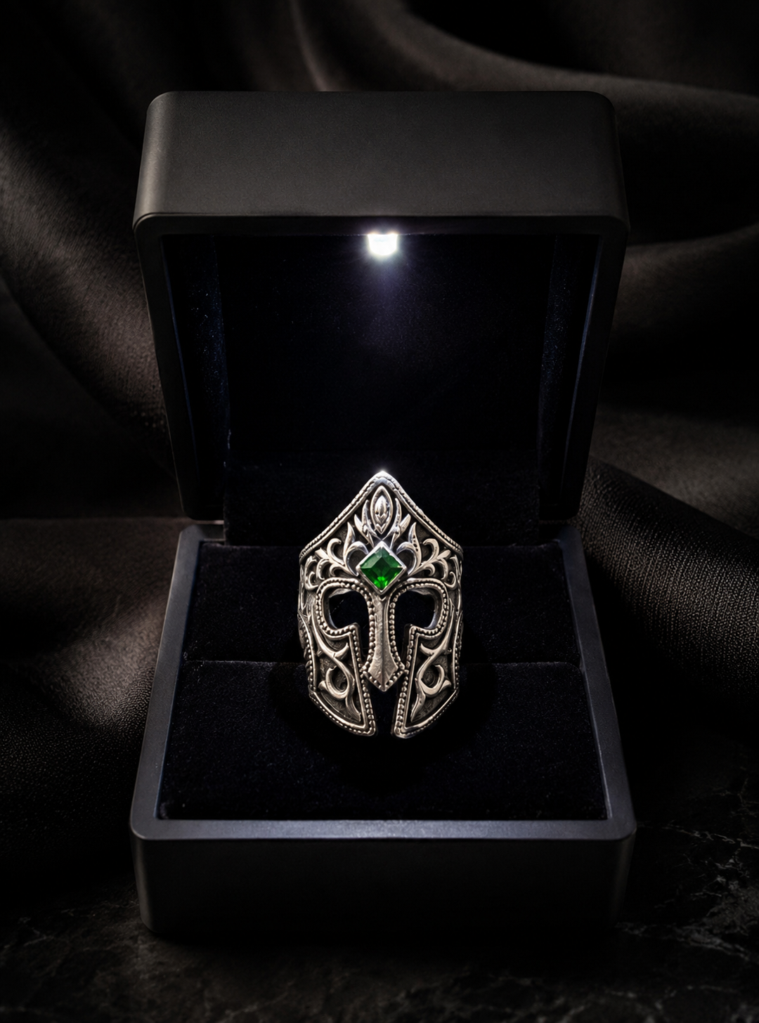 The Spartan Warrior: 925 Sterling Silver Ring